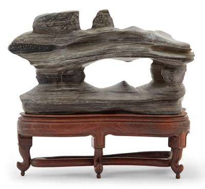 Lot 504 - A Chinese Scholar's Rock on Stand