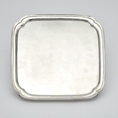 Lot 205 - English Sterling Silver Salver