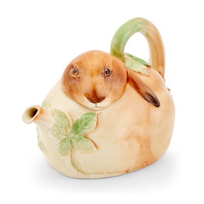 Lot 524 - Royal Doulton Glazed and Polychrome Decorated Ceramic Bunnykins Teapot