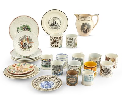 Lot 677 - Group of English Ceramics