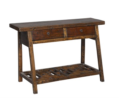 Lot 74 - Chinese Softwood Console Table