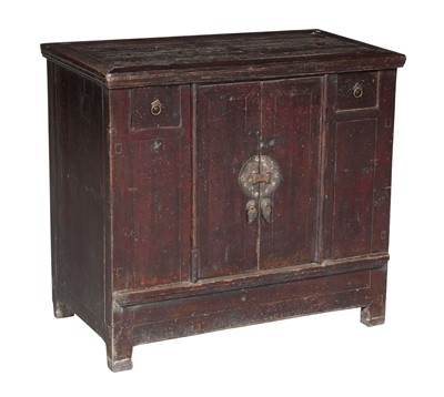 Lot 91 - Chinese Softwood Cabinet