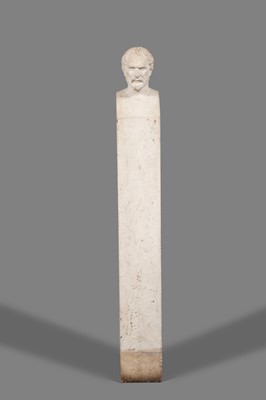 Lot 56 - Roman Style Marble Figural Stele
