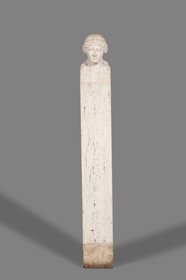 Lot 54 - Roman Style Marble Figural Stele