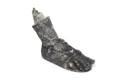 Lot 59 - Grand Tour Roman Style Plaster Model of a Foot