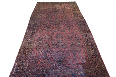 Lot 438 - Sarouk Carpet