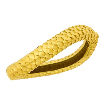 Lot 150 - Angela Cummings Gold Bangle Bracelet