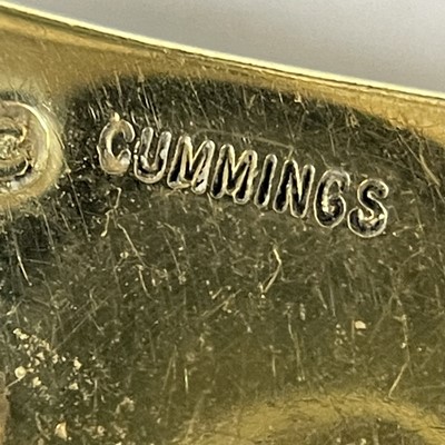 Lot 3 - Angela Cummings Pair of Gold and Abalone Shell Earrings