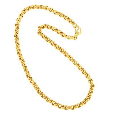 Lot 2005 - High Karat Gold Chain Necklace