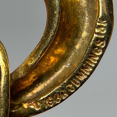 Lot 1012 - Angela Cummings Pair of Gold Earclips