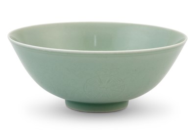 Lot 402 - A Chinese Celadon Porcelain Bowl