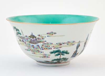 Lot 212 - A Chinese Enameled Porcelain Bowl