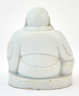 Lot 201 - A Chinese White Glazed Porcelain Budai