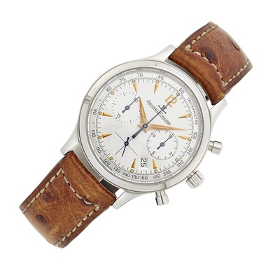 Lot 1037 - Jaeger LeCoultre Gentleman's Stainless Steel 'Master Control' Chronograph Wristwatch, Ref. 0145.8.31