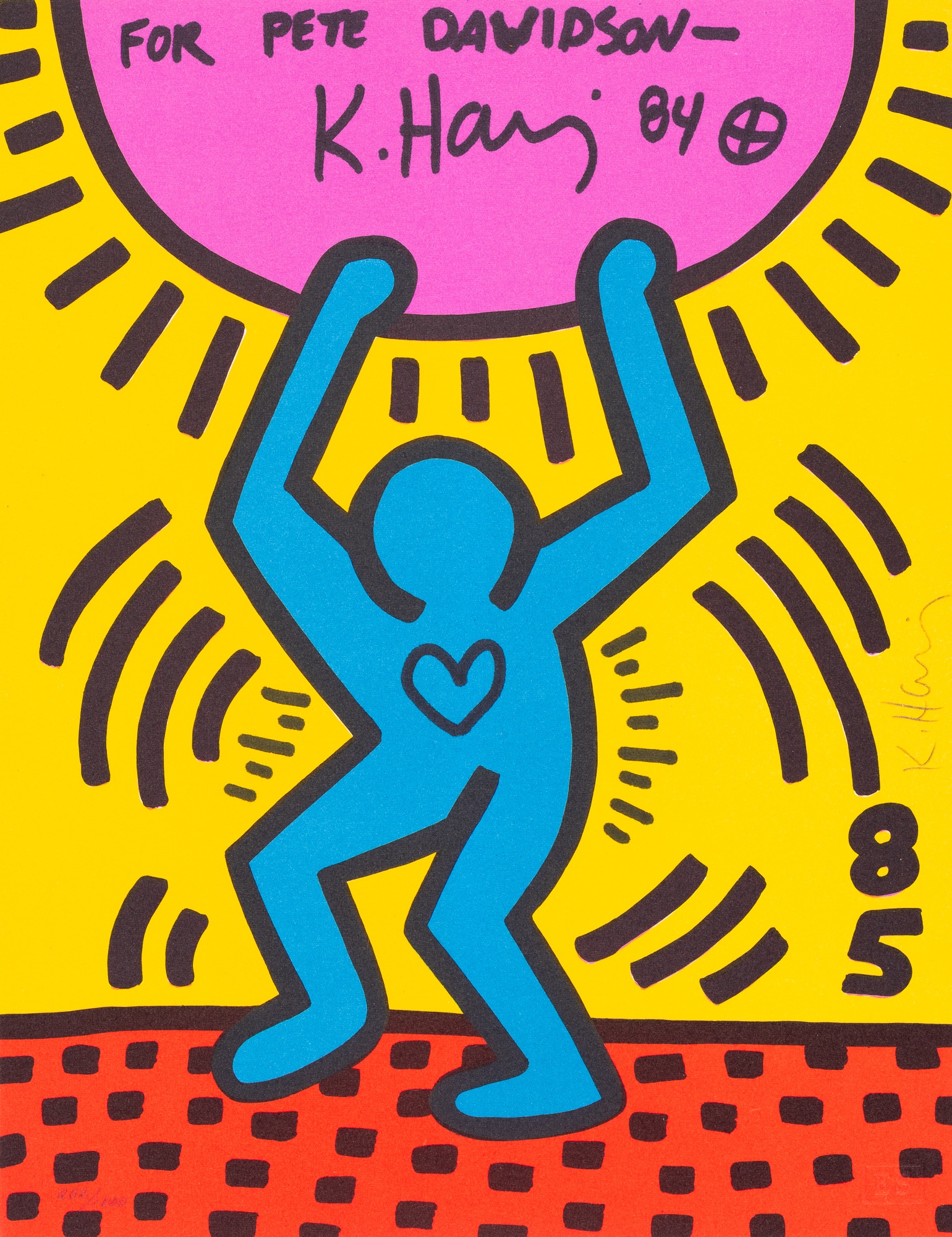 Lot 194 - Keith Haring (American b.1958-d.1990)