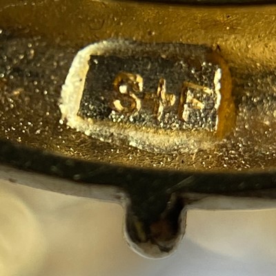 Lot 1156 - Spritzer & Furhman Gold Link Necklace/Bracelet Combination