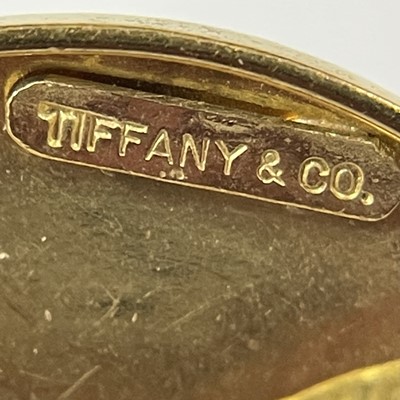 Lot 14 - Tiffany & Co. Pair of Gold and Cultured Pearl Pendant-Earrings