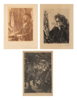 Lot 1034 - Anders Zorn (1860-1920)