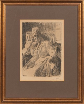 Lot 529 - Anders Zorn (1860-1920)
