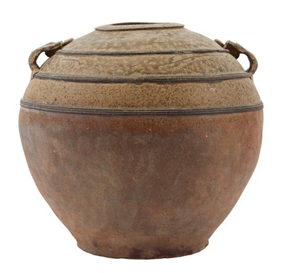 Lot 312 - A Large and Unusual Yingqing Ribbed Jar