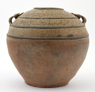 Lot 312 - A Large and Unusual Yingqing Ribbed Jar