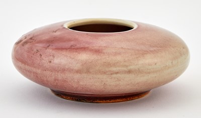 Lot 213 - A Chinese Peachbloom Glazed Porcelain Brush Washer