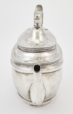 Lot 1096 - Federal Coin Silver Teapot