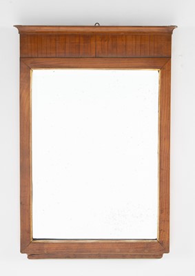 Lot 174 - Wooden Veneered Mirror