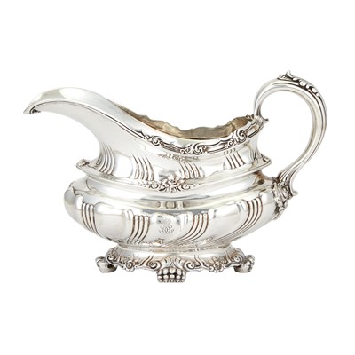 Lot 594 - Tiffany & Co. Sterling Silver Sauceboat from the Prince Christopher of Greece Service