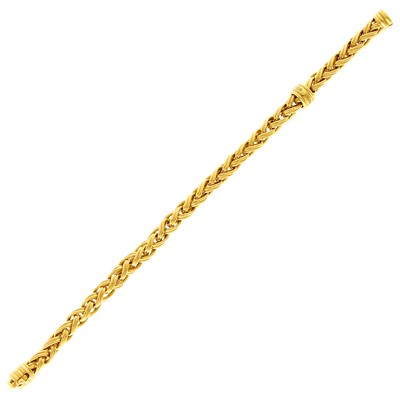 Lot 2013 - Chimento Gold Braided Bracelet