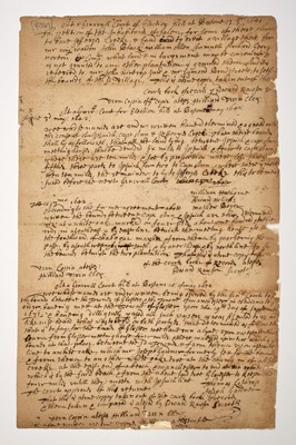 Lot 26 - The first Secretary of the Massachusetts Bay Colony