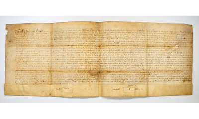 Lot 18 - Signed by a Superior Court Judge of the Salem Witch Trials