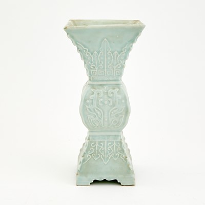 Lot 69 - A Chinese Celadon Porcelain Vase