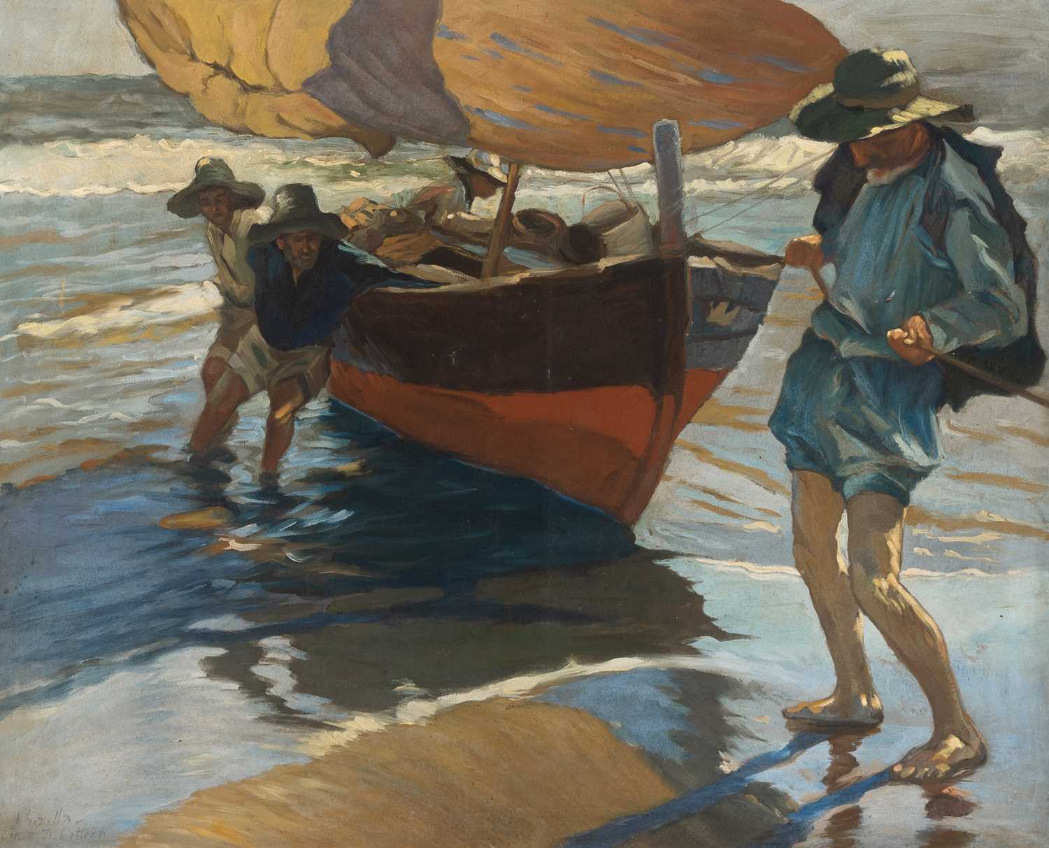 Lot 538 - School of Joachim Sorolla y Bastida