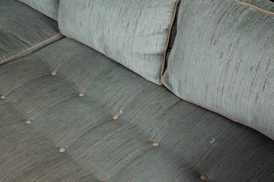 Lot 344 - Nancy Corzine Upholstered Sectional Sofa