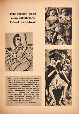 Lot 274 - The catalogue of "Degenerate Art"