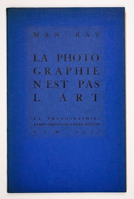 Lot 297 - Man Ray La photographie n'est pas l'art