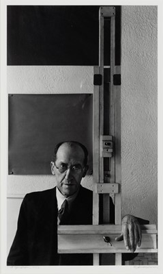 Lot 3095 - Arnold Newman. Piet Mondrian, 1942