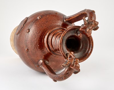 Lot 308 - A Chinese Brown Glazed Earthenware Amphora