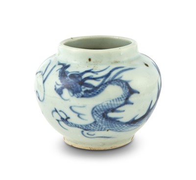 Lot 142 - A Chinese Blue and White Porcelain Jar