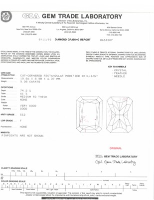 Lot 60 - Platinum and Diamond Ring