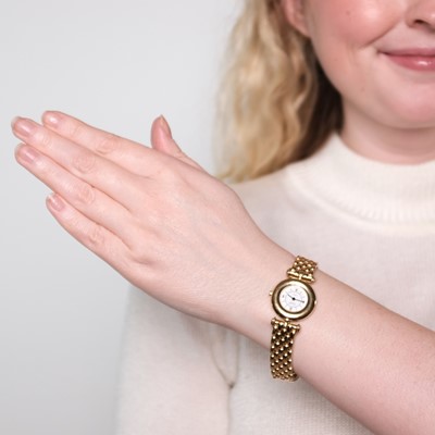 Lot 1144 - Van Cleef & Arpels Paris Gold Wristwatch
