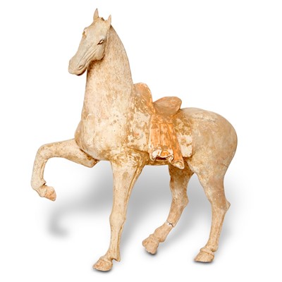 Lot 140 - A Chinese Pottery Model of a Horse