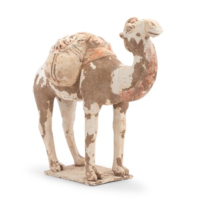 Lot 145 - A Chinese Pottery Camel