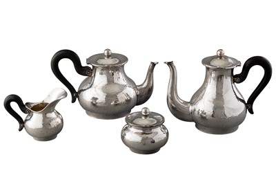 Lot 1114 - Italian Silver Tea and Coffee Service