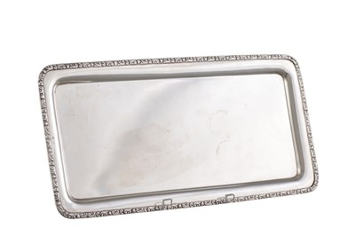 Lot 1111 - Austrian Silver Drinks Tray