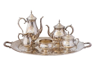 Lot 1122 - Towle Sterling Silver Tea and Coffee Service