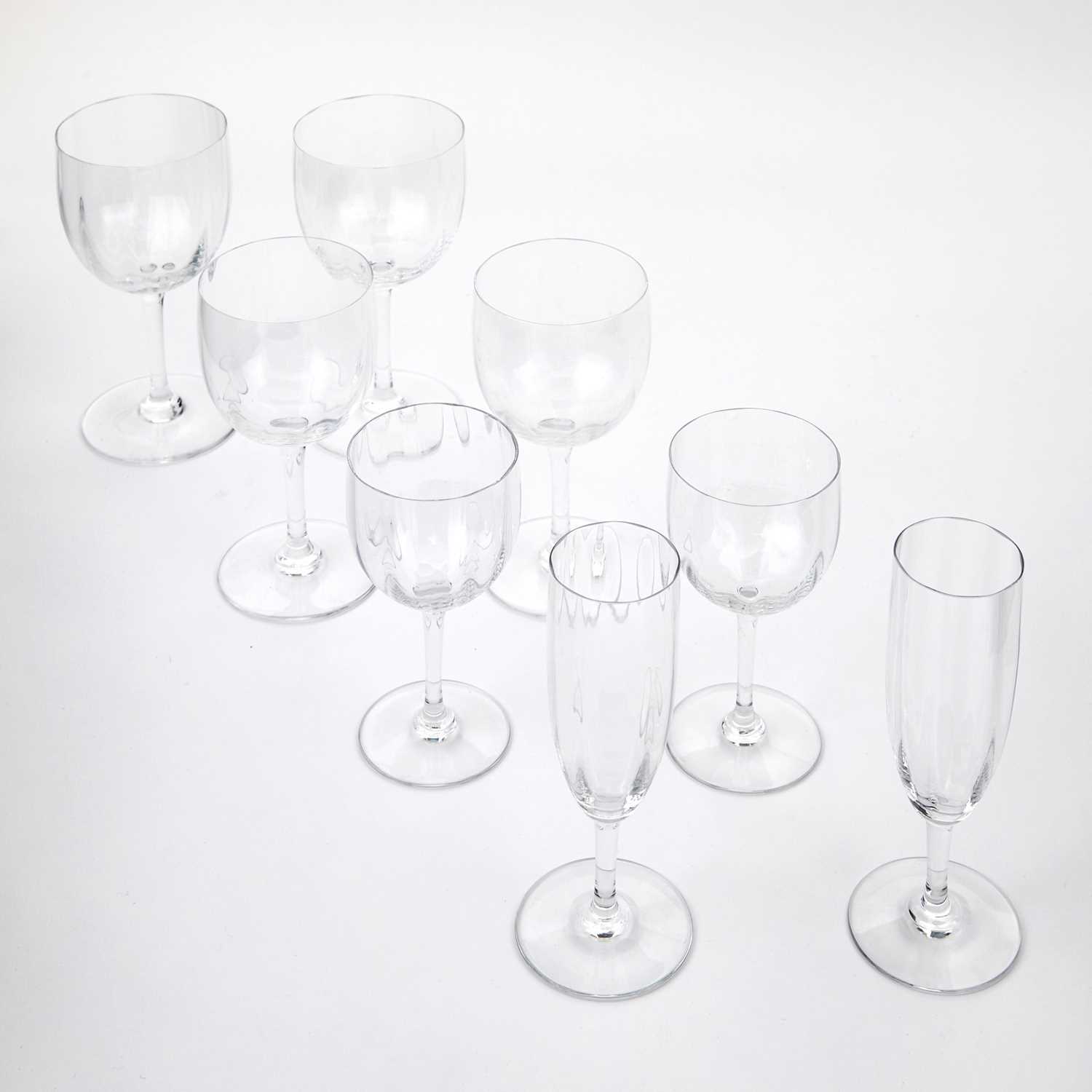 Lot 40 - Baccarat Glass "Montaigne" Pattern Partial Stemware Service