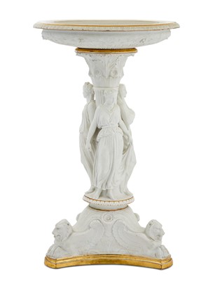 Lot 272 - Royal Copenhagen Bisque Porcelain Figural Centerpiece