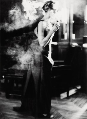 Lot 3068 - Pamela Hanson. Woman smoking, Paris